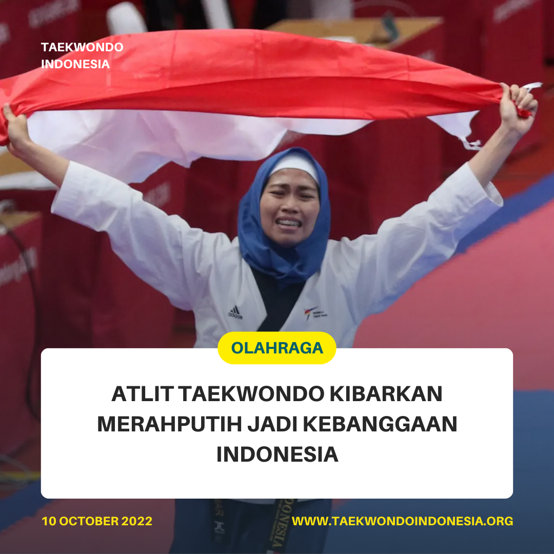 ATLIT TAEKWONDO KIBARKAN MERAH PUTIH JADI KEBANGGAAN INDONESIA  Taekwondo Indonesia Dojang blackantntb