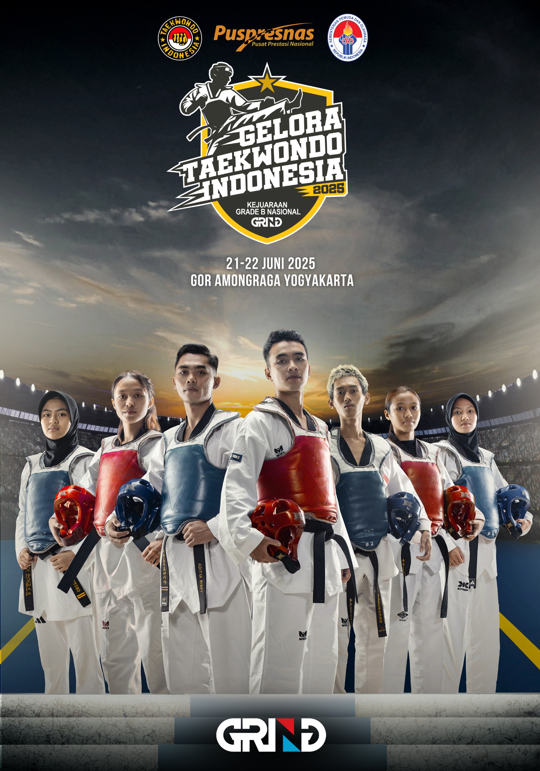 Panggung Juara Taekwondo Indonesia Taekwondo Indonesia Dojang blackantntb