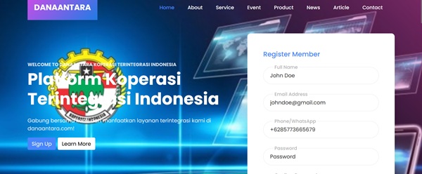 Danaantara Platform Koperasi Terintegrasi Indonesia Taekwondo Indonesia Dojang blackantntb